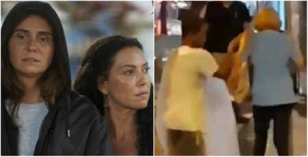 Giovanna Antonelli compartilha vídeo sobre chuvas no Rio e atriz a corrige dizendo que é racismo