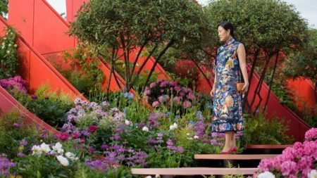 Durante o Chelsea Flower Show, em Londres, os visitante tem a chance de passear por jardins premiados