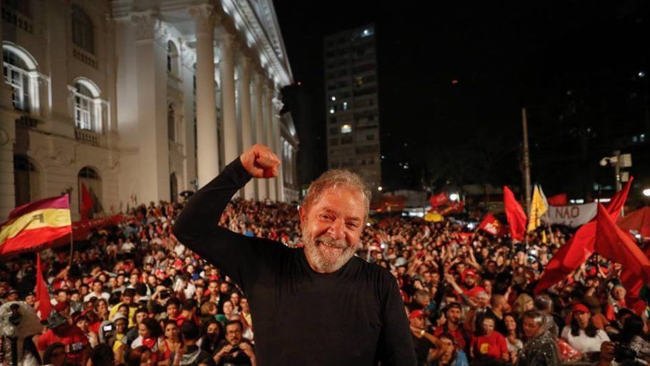 Lula foi preso em abril de 2018