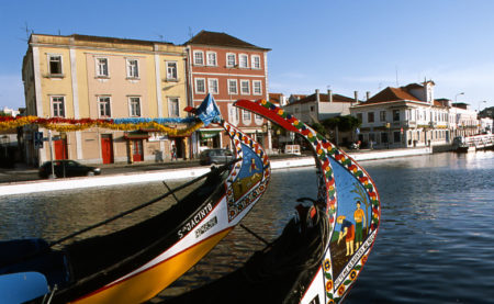 A cidade de Aveiros é conhecida como a “Veneza Portuguesa”