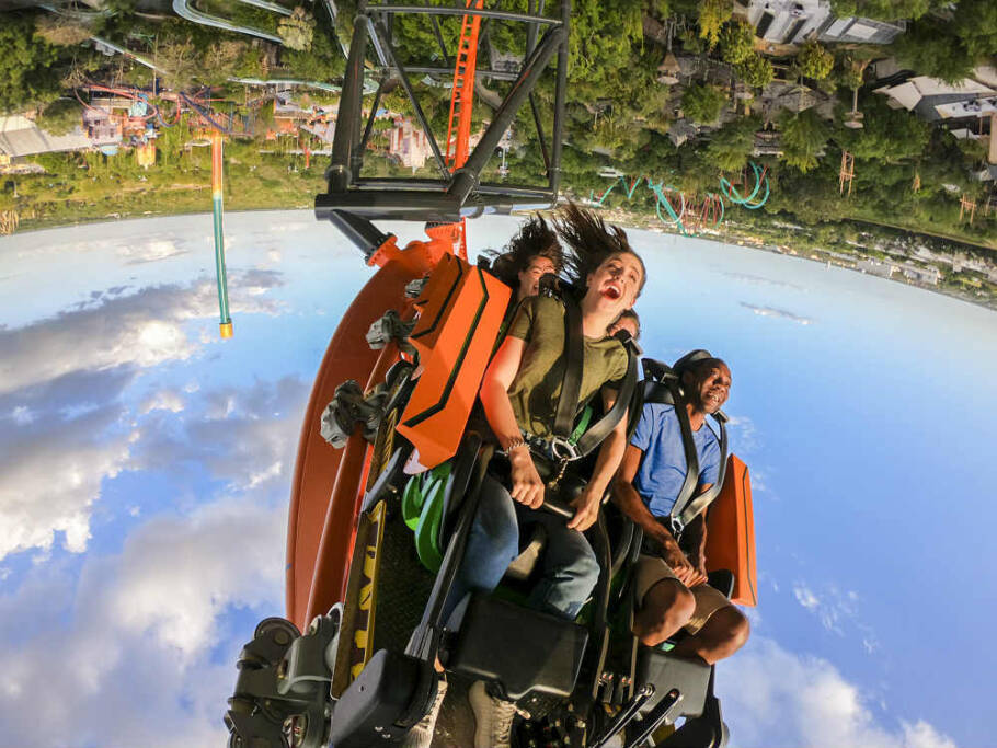Busch Gardens Tampa Bay tem algumas das montanhas-russas mais radicais da Flórida