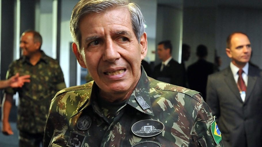 O general Augusto Heleno, ministro do Gabinete de Segurança Institucional