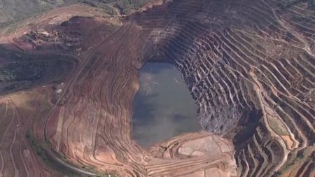 Parte de talude de mina da Vale se desprende em Barão de Cocais nesta sexta-feira