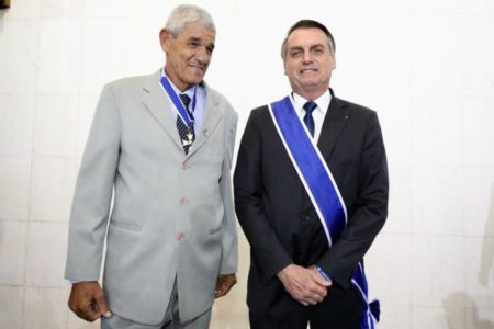 Bolsonaro e seu assessor Waldir Ferraz