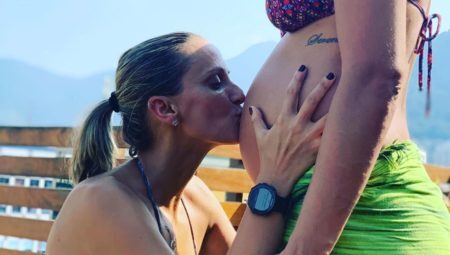 Ex-líbero da seleção brasileira de vôlei, Fabi Alvim está à espera de um bebê com a companheira