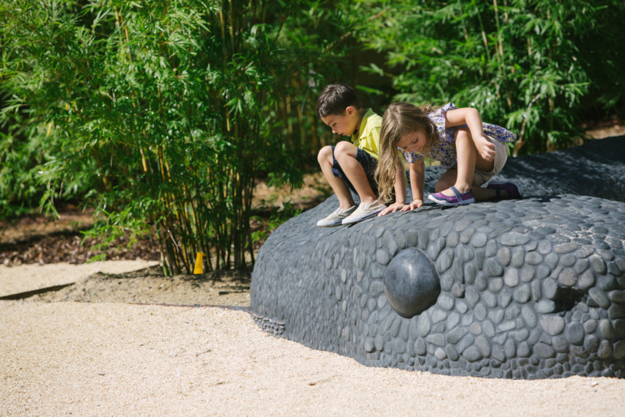 Hammock Hollow, espaço dedica às crianças no Bok Tower Gardens