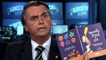 No passado, Bolsonaro afirmou em diversas entrevistas que é “homofóbico, com muito orgulho” e que preferia ter um filho morto a um filho homossexual