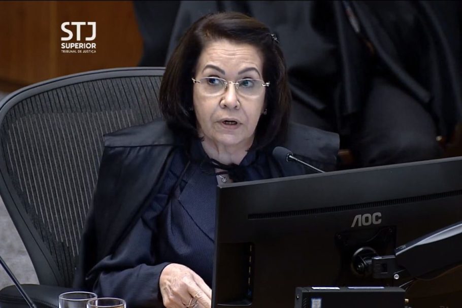 Ministra do STJ Laurita Vaz durante julgamento do habeas corpus protocolado pela defesa do ex-presidente Michel Temer