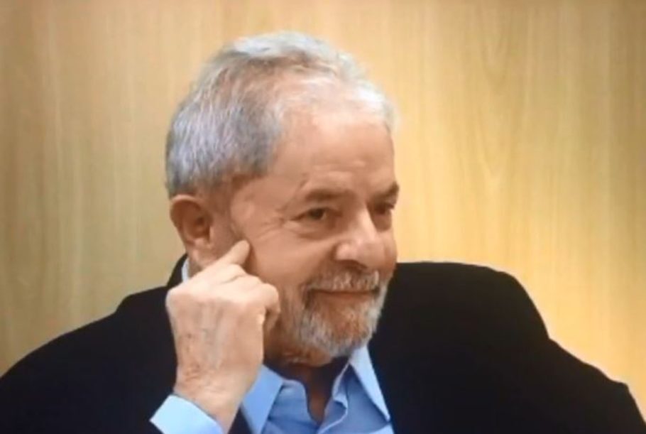 Lula em sua segunda entrevista após ser preso em abril de 2018