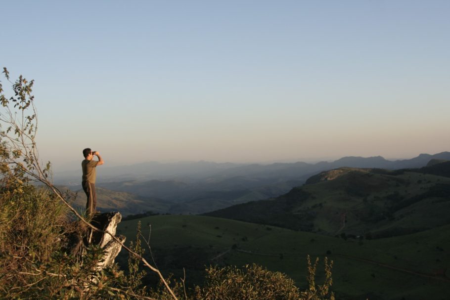 Criado em 1972. o Parque Nacional da Serra da Canastra abrange cinco municípios mineiros