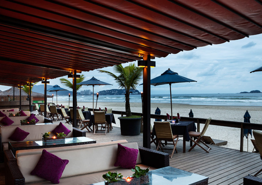 Vista do restaurante do Casa Grande Hotel Resort & Spa