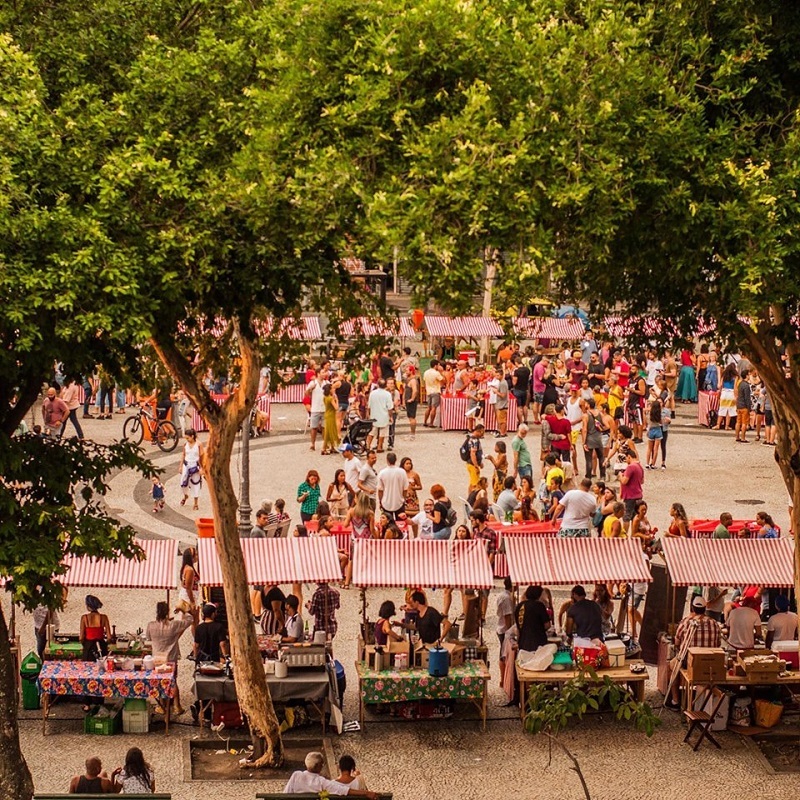 Tiradentes Cultural ocupa a Praça Tiradentes no primeiro sábado do mês