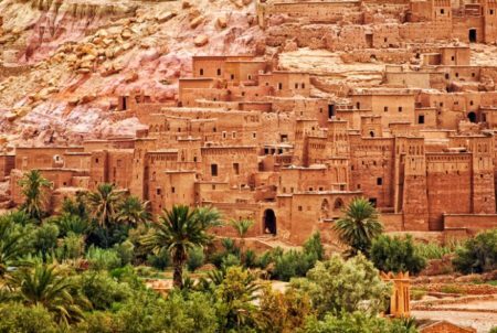 A cidade fortificada de Ait-Ben-Haddou, no Marrocos, foi um dos cenários de “Jezabel”