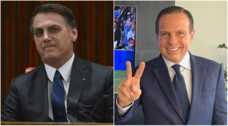 Bolsonaro ‘paga’ flexão com Doria e web não perdoa