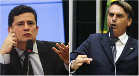 Bolsonaro procurou Sérgio Moro para conversar sobre mensagens
