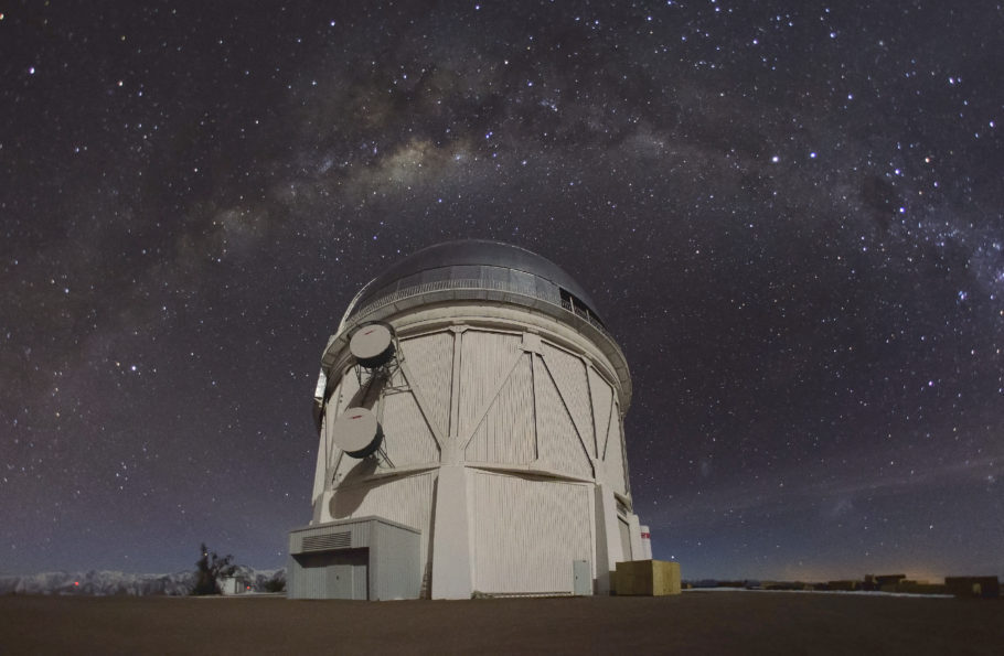 O observatório astronômico Cerro Tololo, no Vale de Elqui, na região de Coquimbo