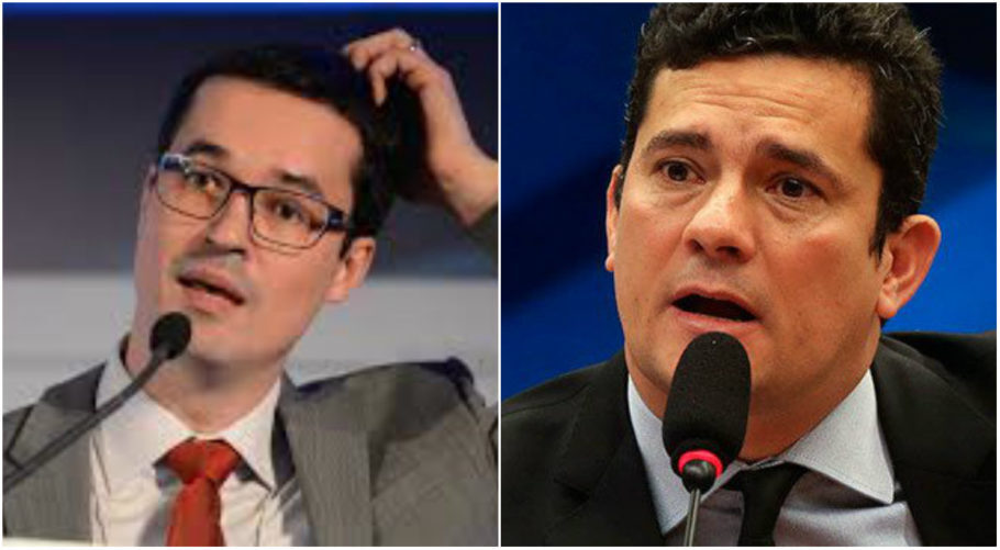 Deltan Dallagnol e Sergio Moro tiveram conversas suas vazadas
