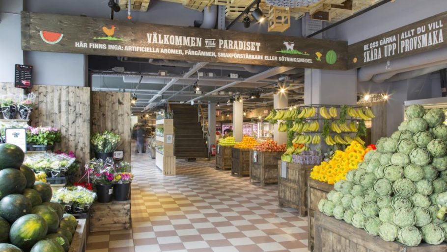 A Paradiset é a maior rede de produtos orgânicos da Escandinávia