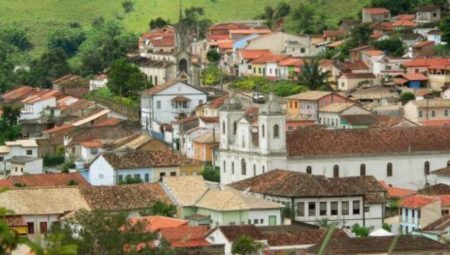 Vista da cidade de São Luiz do Paraitinga, no Vale do Paraíba