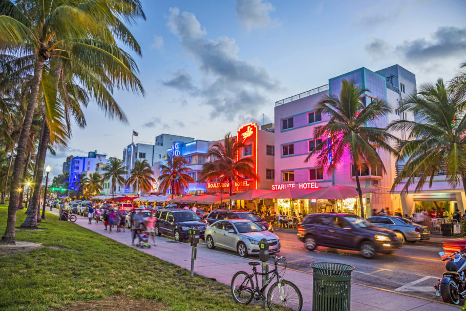 Ocean Drive é parada obrigatória para quem visita Miami