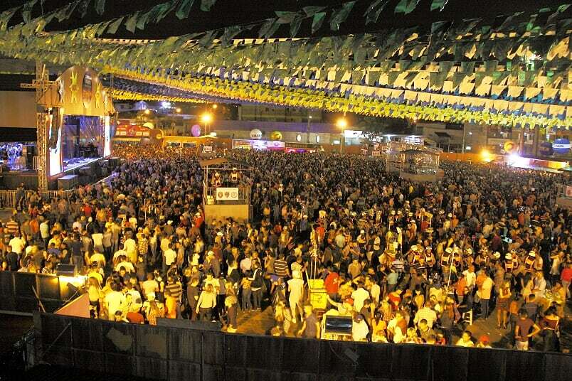 Parque do Povo, palco dos shows do São João de Campina Grande, considerado o ‘maior do mundo’