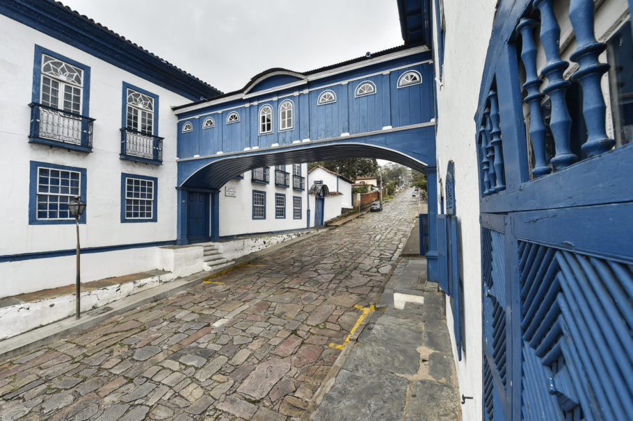  Casa da Gloria, um dos cartões-postais de Diamantina, em Minas Gerais