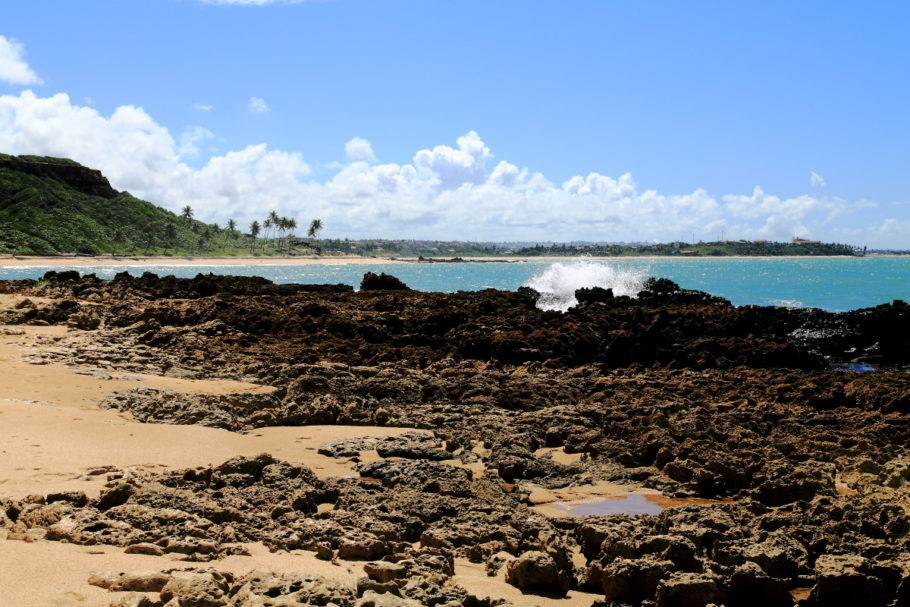 A praia de Coqueirinho fica em Conde, no litoral sul da Paraíba