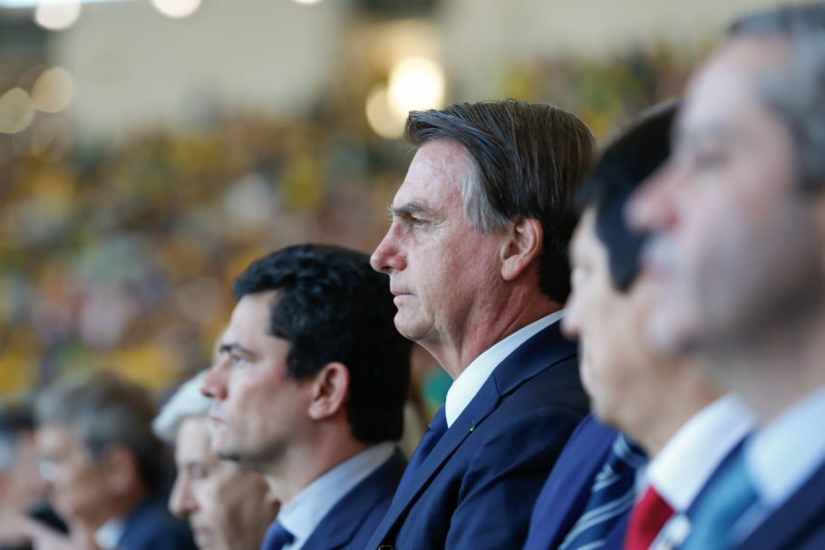 Bolsonaro recebeu vaias e aplausos dos torcedores na final da Copa América no estádio do Maracanã, no Rio de Janeiro
