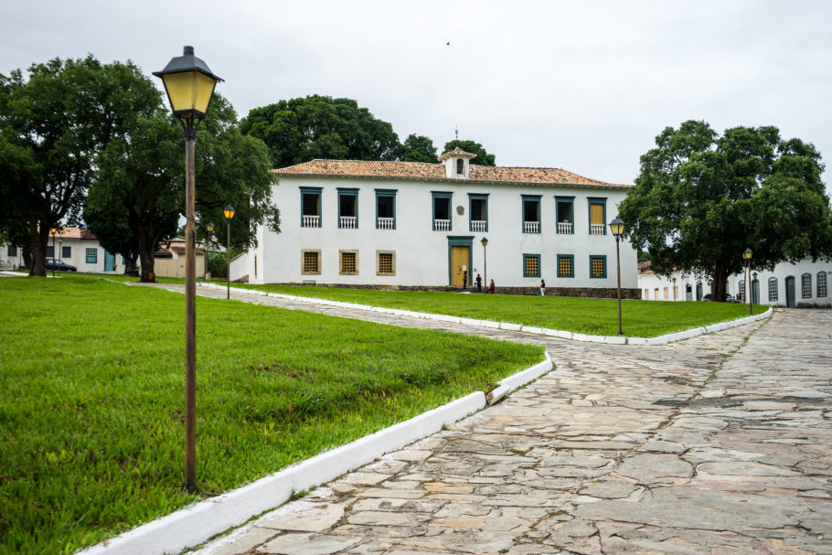 O Museu das Bandeiras na cidade histórica de Goiás (GO)