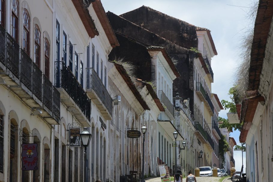 Rua do Giz, no Centro Histórico de São Luís, capital maranhense