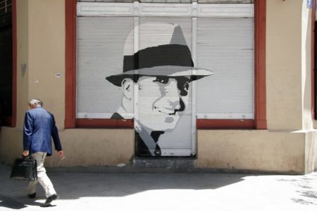 Grafite de Carlos Gardel em Buenos Aires