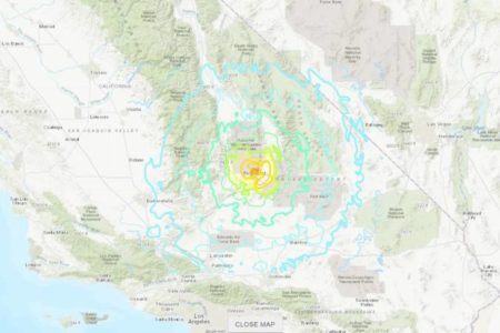 Terremoto atingiu região a cerca de 160 quilômetros de Los Angeles