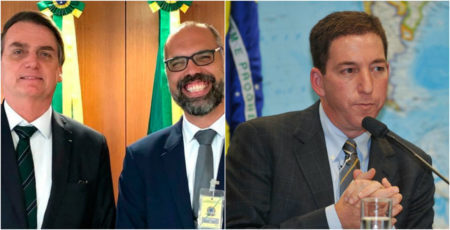 Allan dos Santos, blogueiro do clã de Bolsonaro, foi acusado de criar fake news sobre Glenn Greenwald