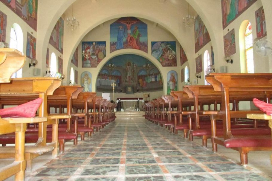Interior da Igreja de Nossa Senhora da Montanha