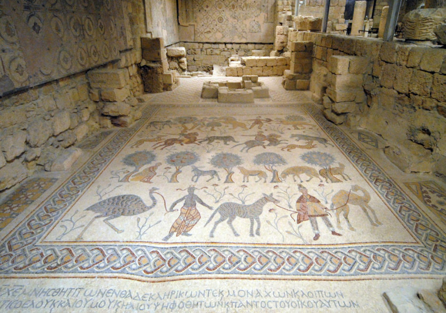A cidade mercantil de Madaba é mais conhecida por uma coleção de mosaicos da época bizantina