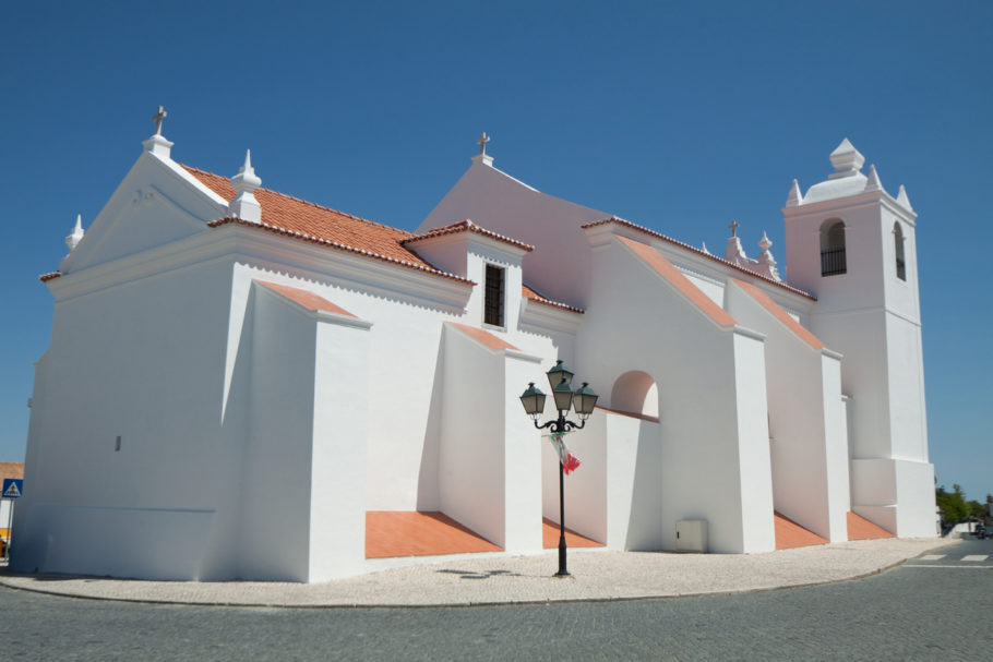 A Igreja das Chagas do Salvador, no vilarejo de Castro Verde, na região do Alentejo