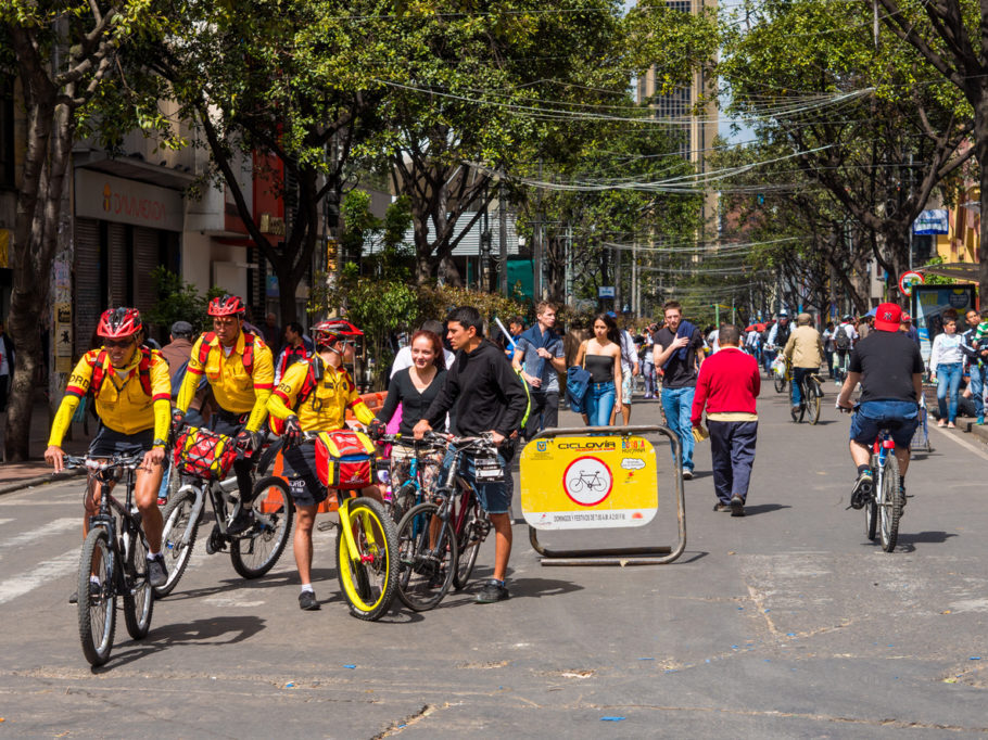 A colombiana Bogotá é única latino-americana na lista das 20 melhores cidades do mundo para pedalar