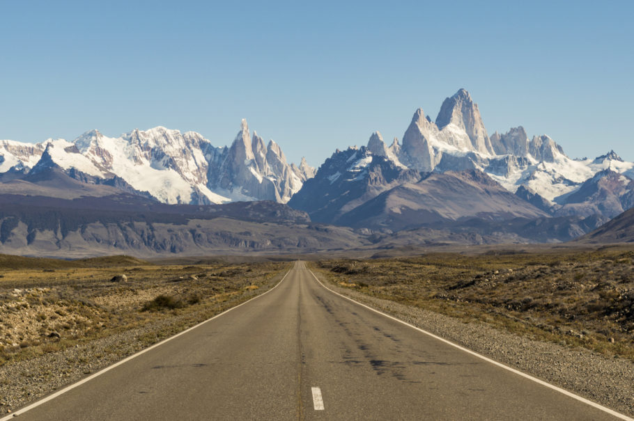Ruta 40, estrada que leva até El Chaltén, na Patagônia argentina