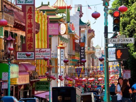 A Chinatown é um dos bairros históricos de San Francisco