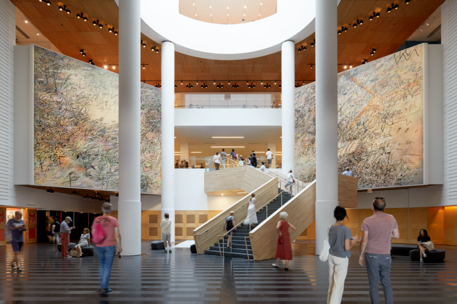 Interior do Museu de Arte Moderna de San Francisco