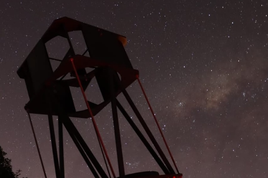 Nas noites de outono, é possível observar o céu a olho nu durante a visita ao Polo Astronômico de Amparo, interior de SP