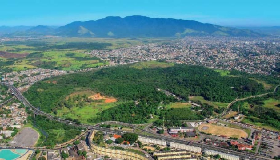 Vista panorâmica do terreno em Deodoro onde pode ser construído o novo autódromo do Rio