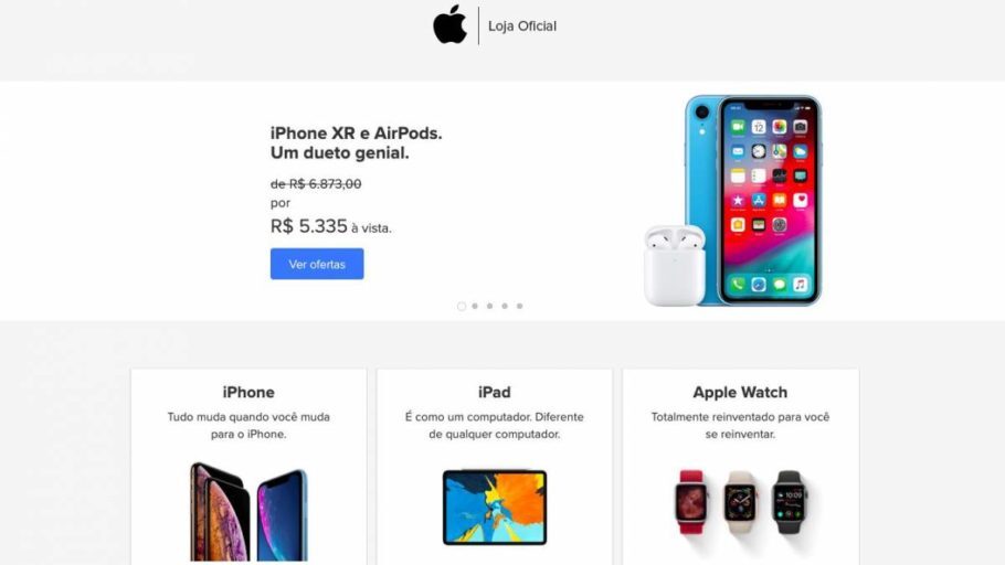 Apple abre loja no Mercado Livre e oferece produtos mais baratos