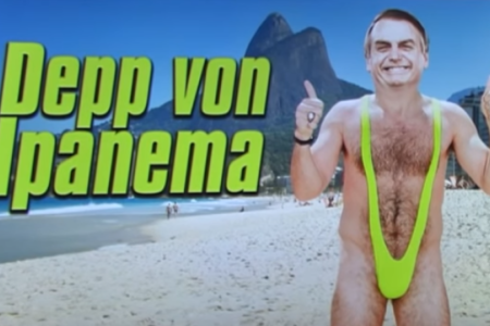 Bolsonaro é ridicularizado na TV Alemã