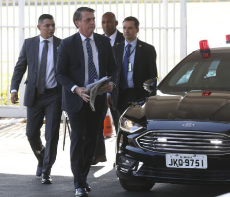 O presidente Jair Bolsonaro, cuja rejeição cresceu nos últimos seis meses