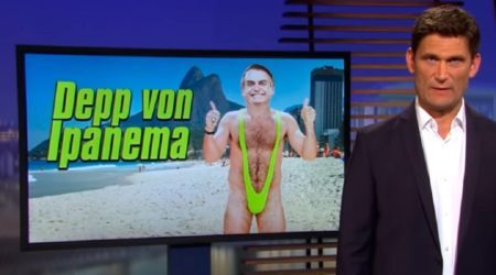 TV  alemã chamou Bolsonaro de “idiota de Ipanema” na quinta-feira, 15