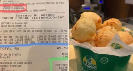 Cliente reclama do preço de café e pão de queijo no Aeroporto de Guarulhos e viraliza