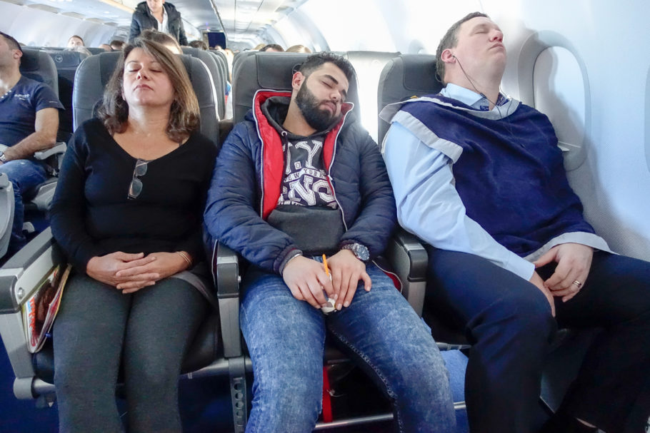 A escolha do assento também ajuda a dormir melhor no avião