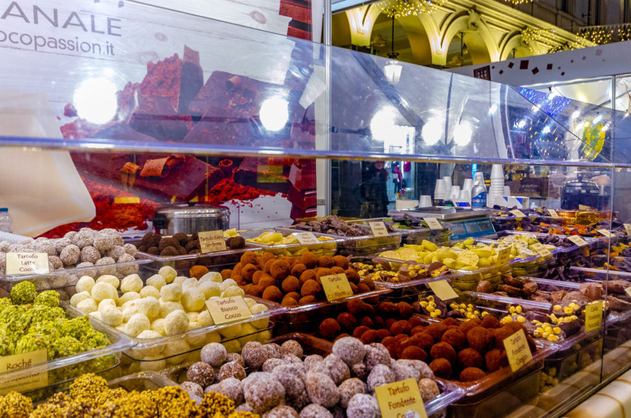 Turim, na região de Piemonte, é conhecida como a cidade italiana do chocolate