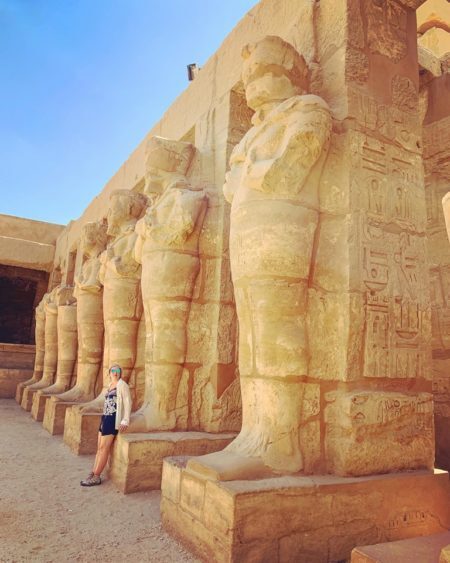 O Templo de Karnak é o maior templo do Egito